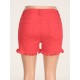 Shorts aus Denim mit Knöpfen für Straßen-Style und Sommer im schicken & modischen Style mit erhöhter Taillenlinie