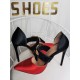 Plus Size High Heels für Frauen Pointed Toe Stiletto Heel Mode Rot Mary Jane Heels