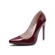 Stilvolle High Heels für Party Aprikosen Stiletto Slip On Pump Schuhe Für Frauen