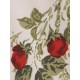 Frauen Maxikleider Kurzarm Aprikose Blumendruck Polyester Langes Kleid