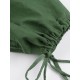 Maxikleid Langarm Sommerkleider lang Grün Damenmode Einschulter und Herbst und Straßen-Style maxi kleid Baumwolle Kleider