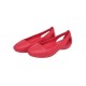 Flache Sandalen für Frauen Rose Red Cut Out Geschlossene Zehen Harz Casual Beach Clogs Schuhe