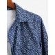Knopf Taschen Patch Langarm Hemd