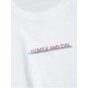 Rundhals Buchstabedruck Slogan T-Shirt