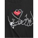 Valentinstag Herz Handdruck T-Shirt