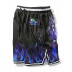 Flamme ET Graphic Elastic Waist Shorts
