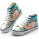 jiushice Unisex Hatsune Miku Canvas Schuhe Anime Printing Schuhe Klassische Freizeitschuhe Paar Schuhe Männer und Frauen Canvas Trainer