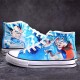 pZgfg Canvas Shoes Anime Dragon Ball Cosplay Son Goku Leinwand Schuhe Männlich Handbemalte Freizeitschuhe Paar Studentenschuhe
