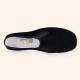 Xu-shoes Patch Rubber Sole Stoffschuhe rutschfeste Atmungsaktive Walking Driving Slipper Training Fitness Labor Loafers (Color : Black Size : 39 EU)