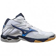 Mizuno Man Volley Sneaker Schuhe Grau / Weiß Code V1GA156524 Wave Bolt 4 Mid