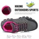 ziitop Wanderschuhe Damen Herren Trekkingschuhe Outdoor Schuhe Atmungsaktiv Outdoor Anti-Rutsch Wanderstiefel Sportlich Hiking Anti-Rutsch