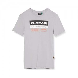 G-STAR RAW Herren Originals Label Logo Slim T-Shirt
