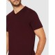 MERAKI Herren Slim Fit-T-Shirt mit rundem Ausschnitt, Bio-Baumwolle