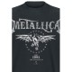 Metallica Biker Männer T-Shirt schwarz Band-Merch, Bands