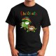 MoonWorks® Herren T-Shirt Chillkröte Schildkröte Rastafrisur Joint Comic Stil Fun-Shirt Spruch lustig