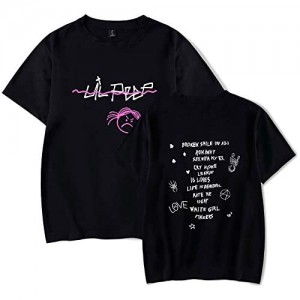 Rapper Lil Peep T-Shirt R.I.P. LilPeep Heulsuse Cool Beiläufig Kurzarm T-Shirt für Männer und Frauen Unisex Lil-Peep Liebeshemd