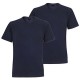 Redfield XXL Doppelpack V-Neck T-Shirts dunkelblau