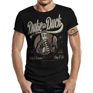 Rockabilly T-Shirt: Duke The Duck