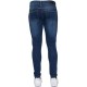 Enzo Herren Designer Super Skinny Fit Jeans Stretch Denim Hose