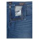 BOSS Herren Maine BC-L-P Mittelblaue Regular-Fit Jeans aus gestricktem Stretch-Denim