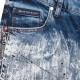 Cipo & Baxx Herren Jeans Hose mit aufwendigen Destroyed Stellen und Punk Graffiti Prints