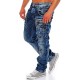Cipo & Baxx Herren Jeans Straight Cut Used Style