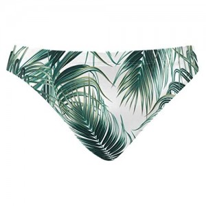 ZZKKO Sexy Badehose mit tropischen Dschungelblättern, Strand-Bikini für Herren