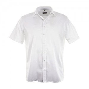 eterna Herrenhemd Kurzarm Modern Fit Weiß Businesshemd Business Elegantes Hemd Herren Freizeithemd Baumwollhemd