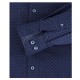 Redmond Herren Hemd mit modischem Druck Regular Fit 100% Baumwolle