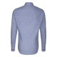 Seidensticker Herren Businesshemd Tailored Langarm blau mit Kent-Kragen