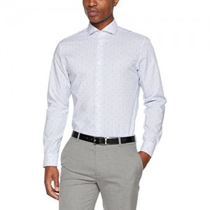 SELECTED HOMME Herren Shdonesel-Casper Shirt Ls Stripes STS Businesshemd