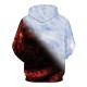 Freshhoodies Unisex 3D Hoodie Grafik Kapuzenpullover Langarm Drawstring Pullover Sweatshirt mit Tasche S-XXL